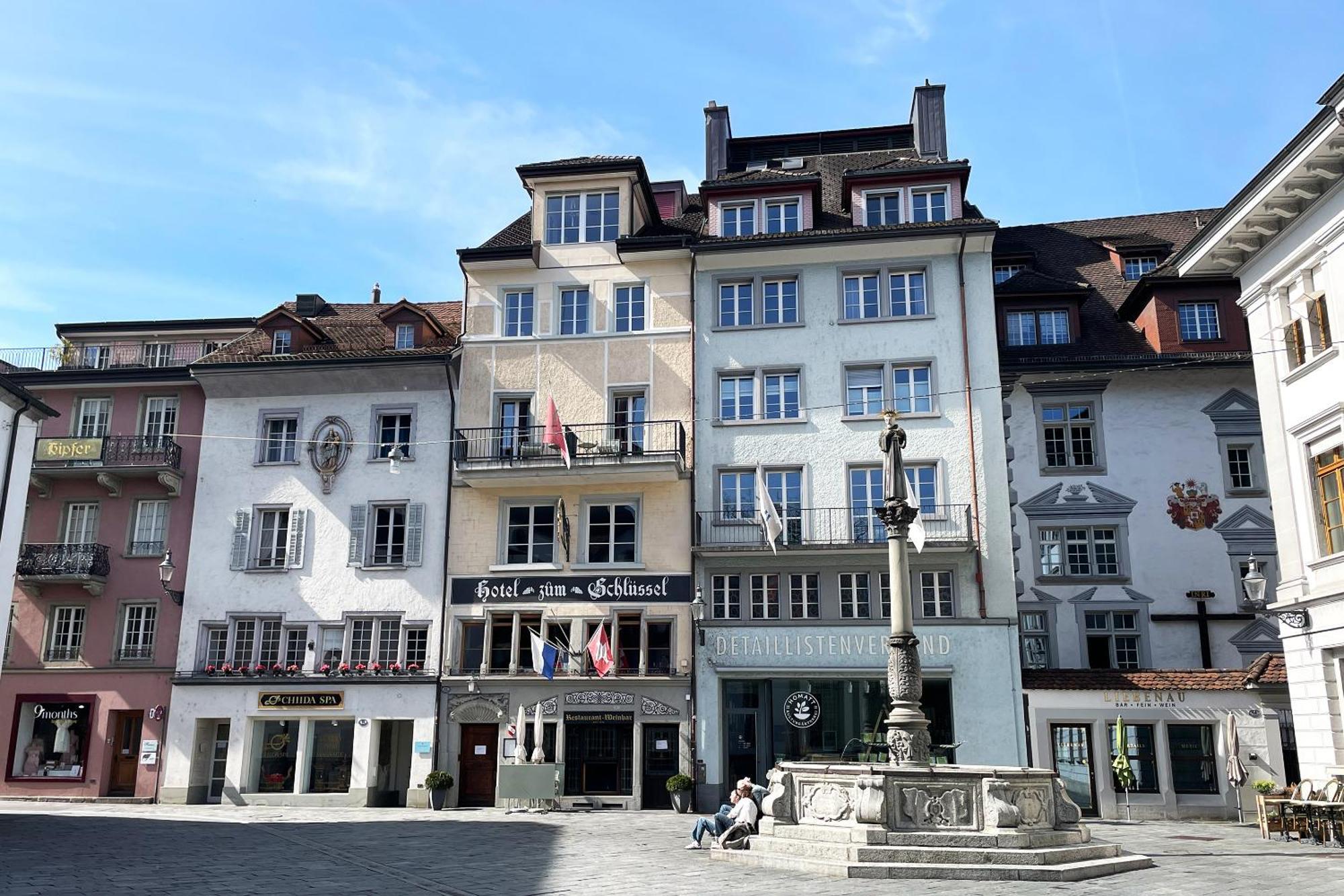 Hotel Schluessel Lucerne Екстер'єр фото